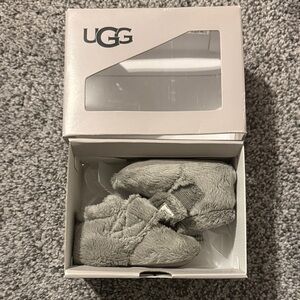 UGG Soft Gray Infant Booties
